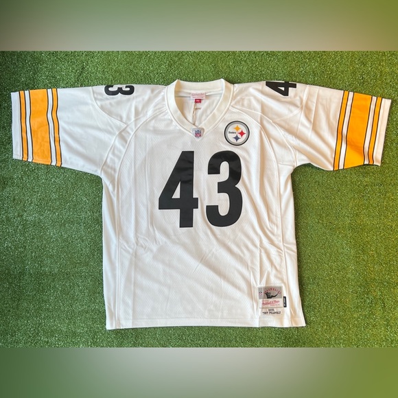 Pittsburgh Steelers Official Mitchell Ness Troy Polamalu Jersey